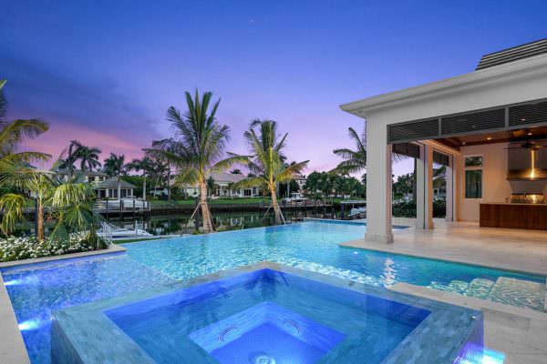 860 Nelsons Walk Naples FL-034-31-860 Nelsons Walk Pool at Dusk-MLS_Size